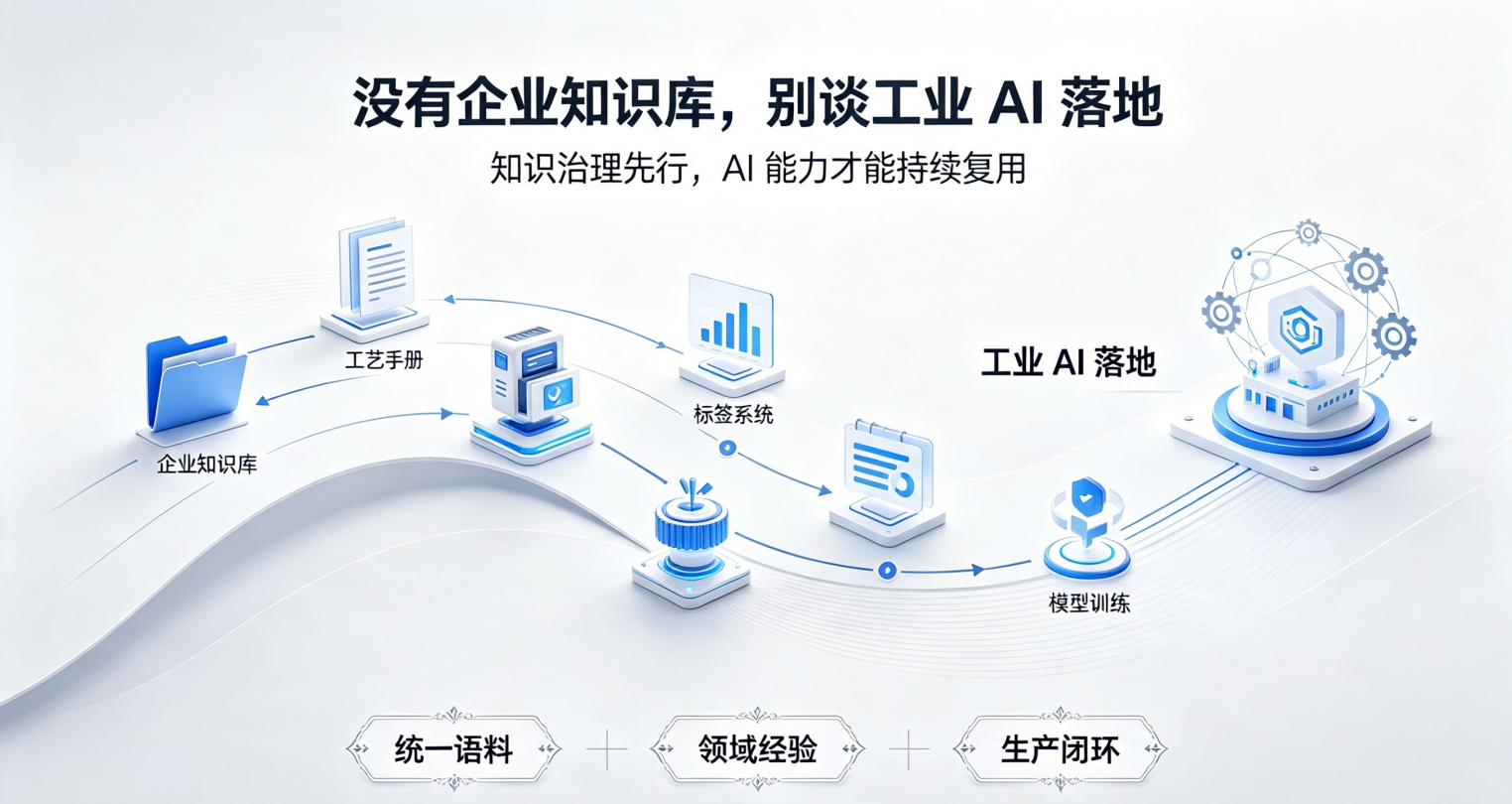 没有企业知识库，别谈工业 AI 落地